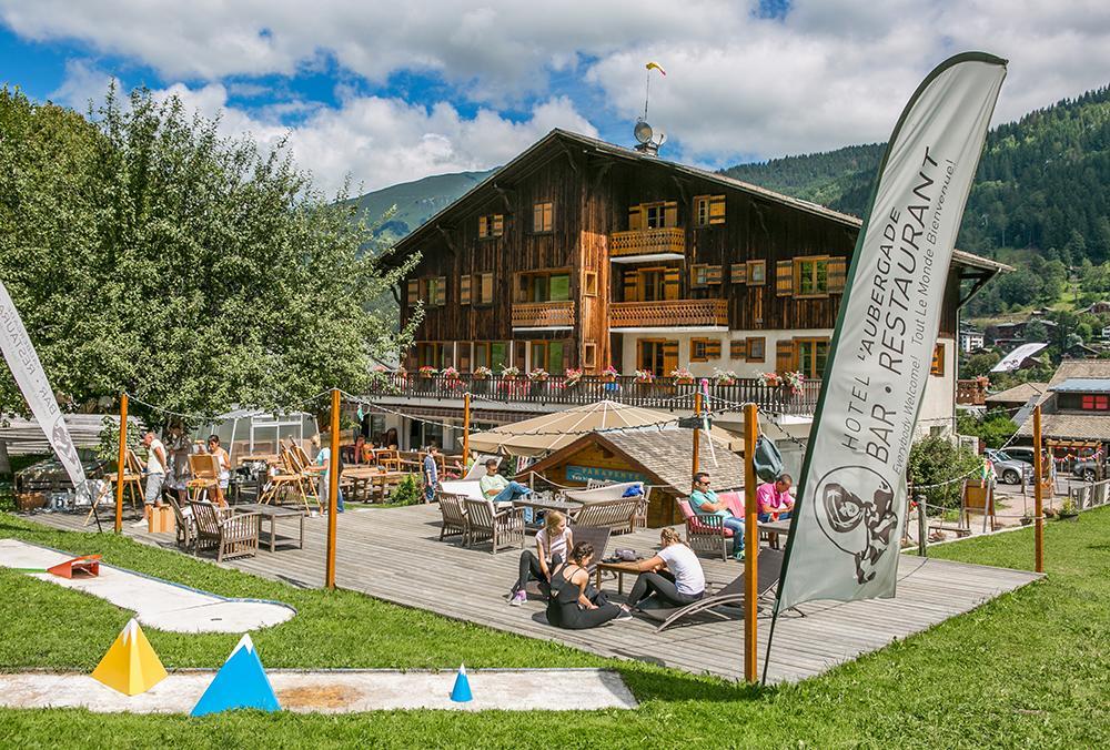 Hotel L'Aubergade Morzine Exteriér fotografie